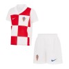 Conjunto Croácia Equipamento Principal Euro 2024 - Criança Conjunto Croácia Equipamento Principal Euro 2024 - Criança